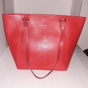 Vera Bradley Ella Leather (?) Shoulder Tote Bag - ELNC